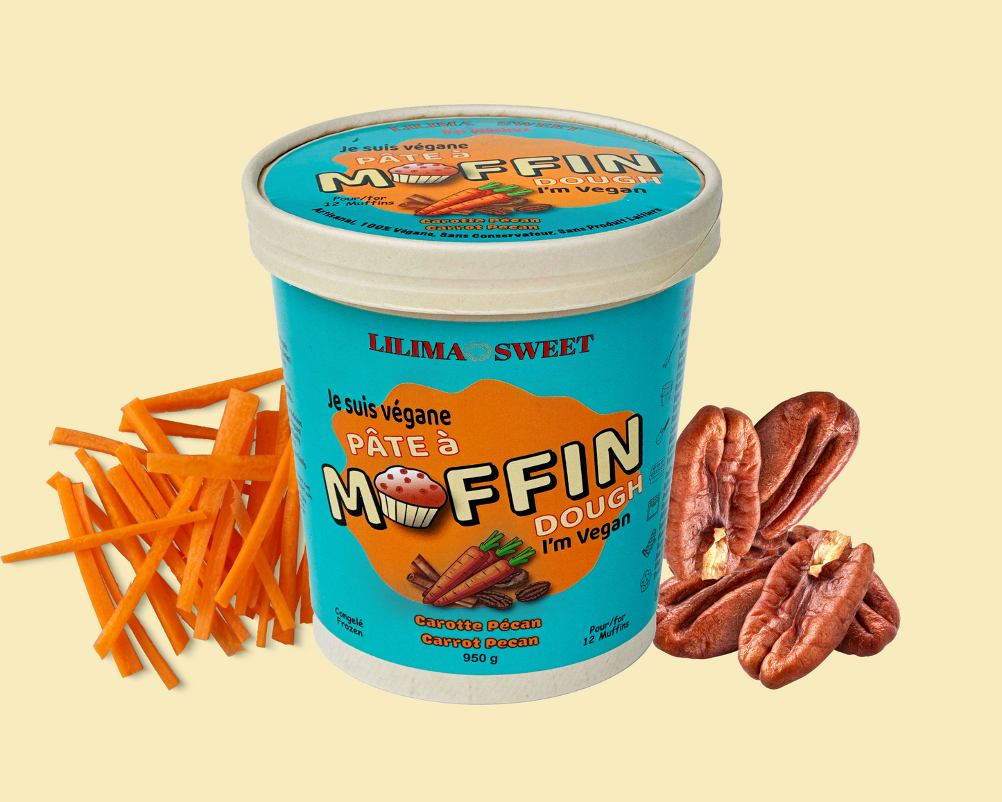 Warmth in Every Bite "Carrot Pecan" Box Of 2